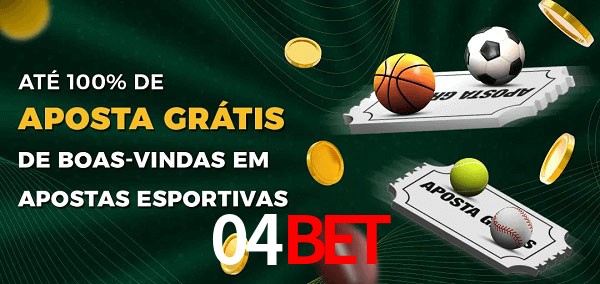 04BET Ate 100% de Aposta Gratis